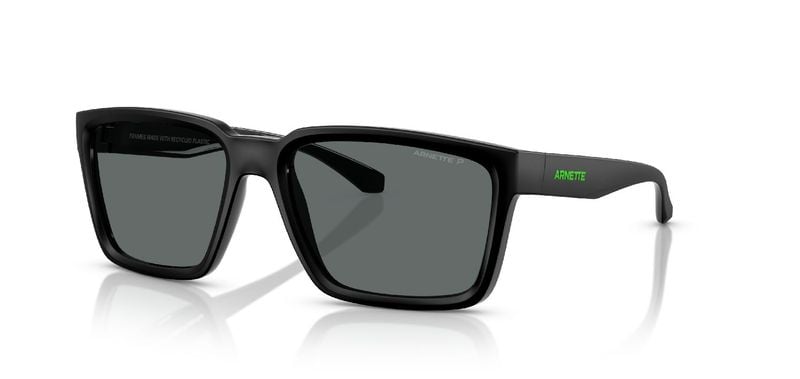 Arnette Quadratisch Sonnenbrillen 0AN4346 Schwarz für Herren