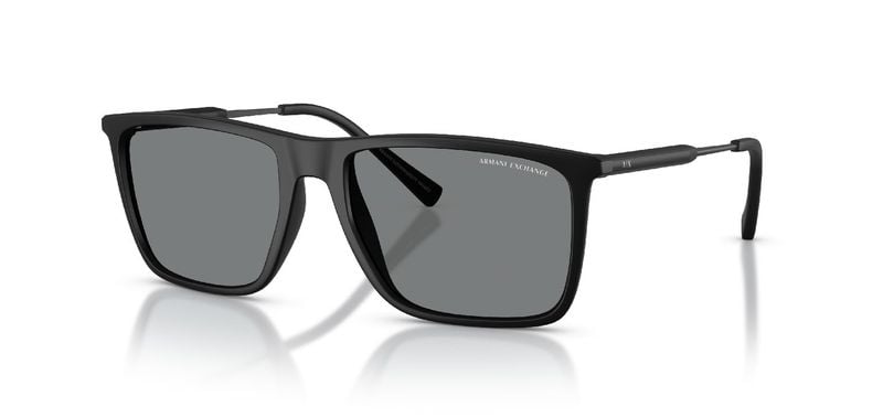 Lunettes de soleil Armani Exchange Carré 0AX4160S Noir pour Homme