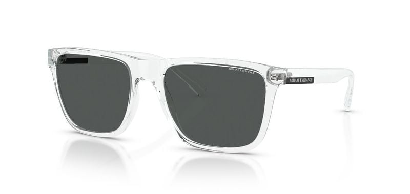 Lunettes de soleil Armani Exchange Carré 0AX4080S Transparent pour Homme