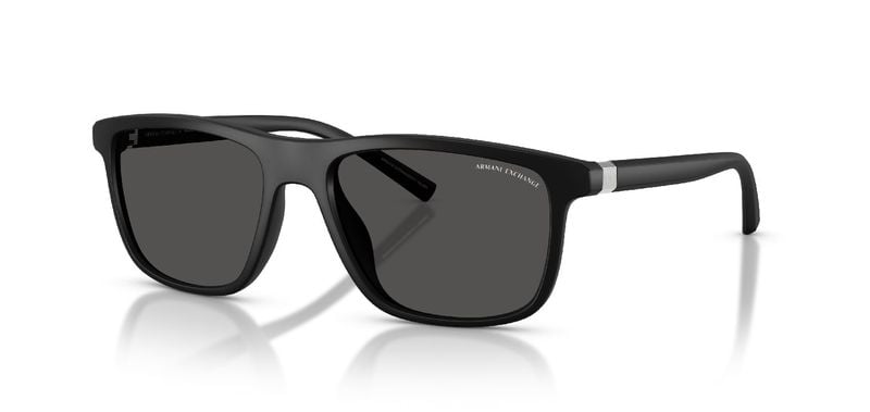 Armani Exchange Carré Sunglasses 0AX4167SU Black for Man