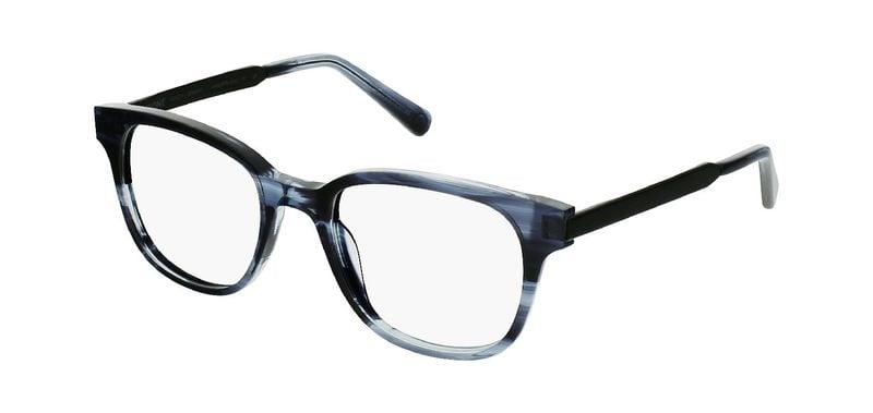 Fhone Oval Brillen Oscar Blau für Herr