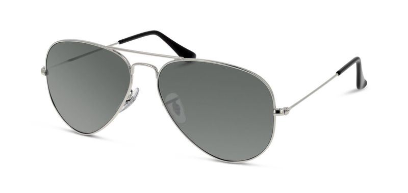 Lunettes de soleil Ray-Ban Pilot 0RB3025 Argenté pour Homme-Femme