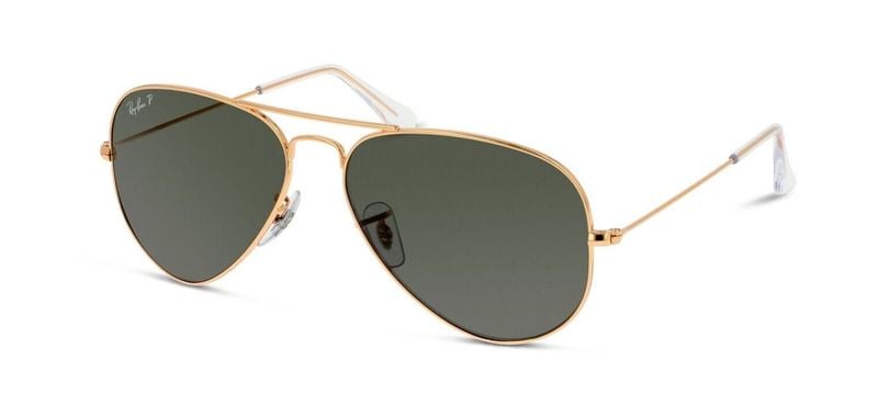 Lunettes de soleil Ray-Ban Aviator RB3025 Doré pour Homme-Femme