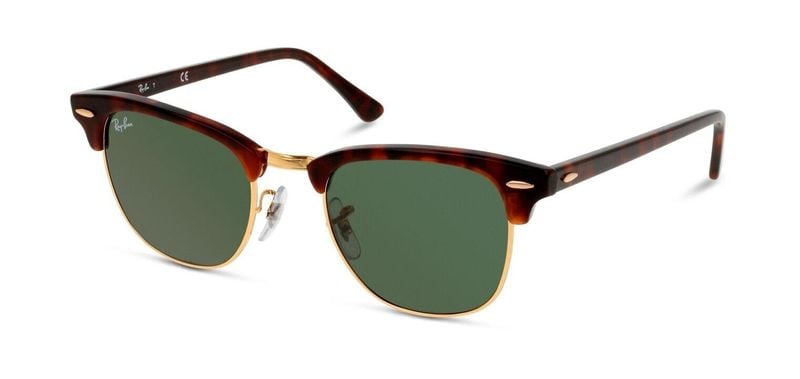 Lunettes de soleil Ray-Ban Club RB3016 Ecaille pour Homme-Femme