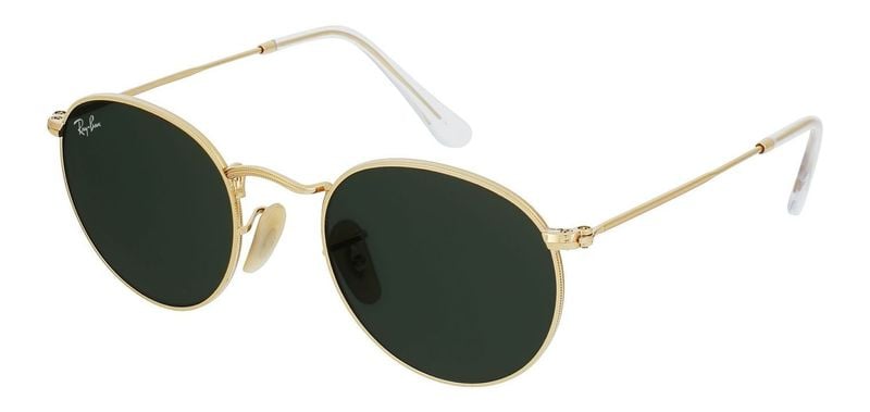 Ray-Ban Rund Sonnenbrillen 0RB3447 Gold für Herr