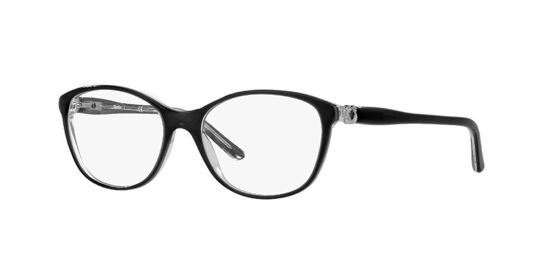 Sferoflex Rectangle Eyeglasses 0SF1548 Black for Woman