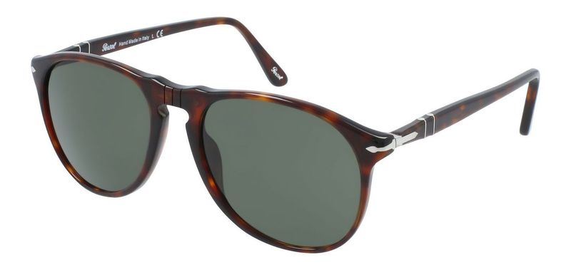 Persol Oval Sunglasses 0PO9649S Tortoise shell for Man