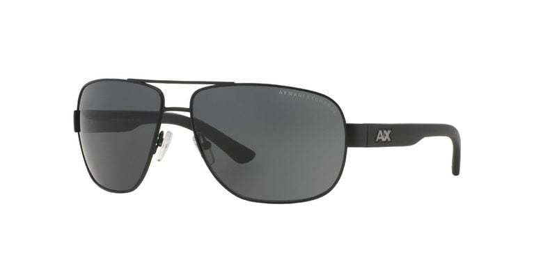 Armani Exchange Aviator Sunglasses 0AX2012S Black for Man
