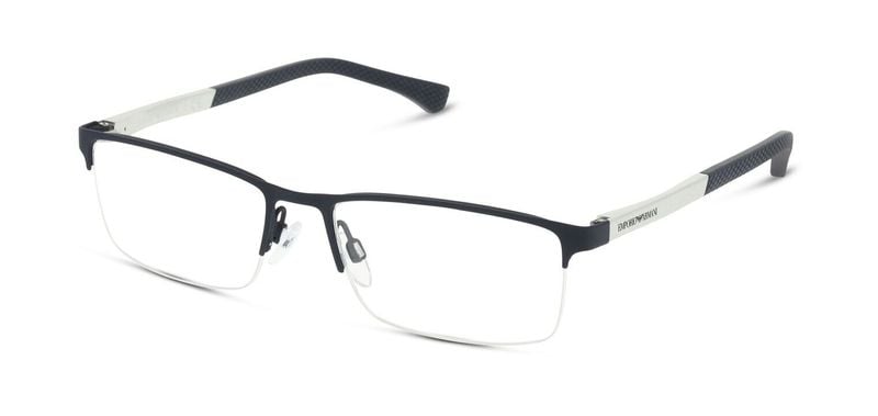 Lunettes de vue Emporio Armani Rectangle 0EA1041 Bleu pour Homme