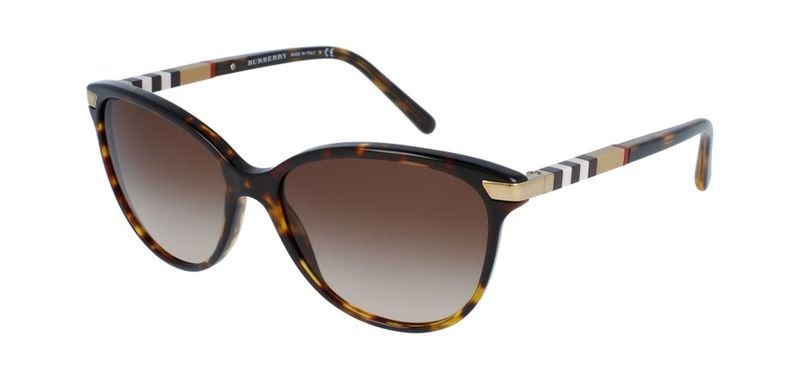 Burberry Schmetterling Sonnenbrillen BE4216 Schildpatt für Damen