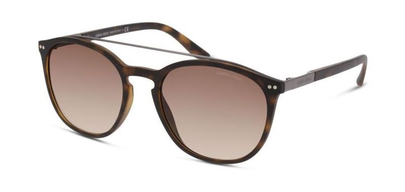 Giorgio Armani Rund Sonnenbrillen 0AR8088 Schildpatt für Damen