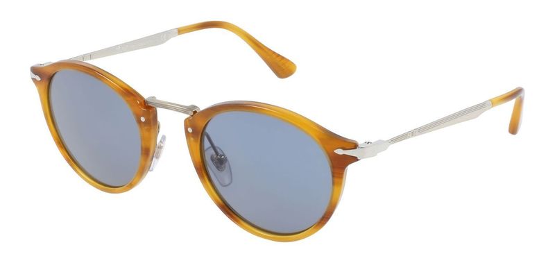 Persol Round Sunglasses 0PO3166S Tortoise shell for Man