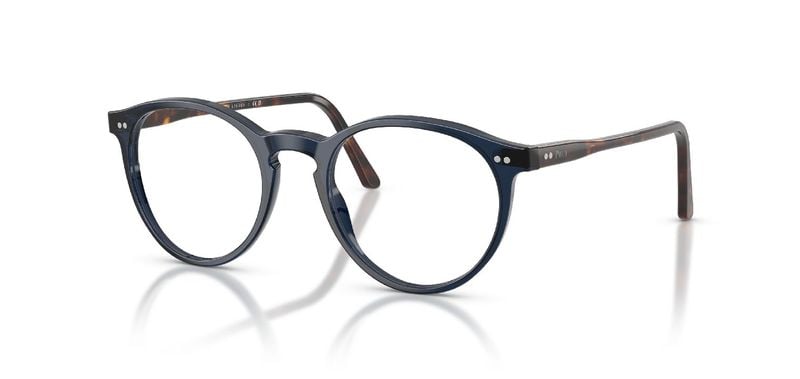 Lunettes de vue Polo Ralph Lauren Ronde 0PH2083 Bleu pour Homme
