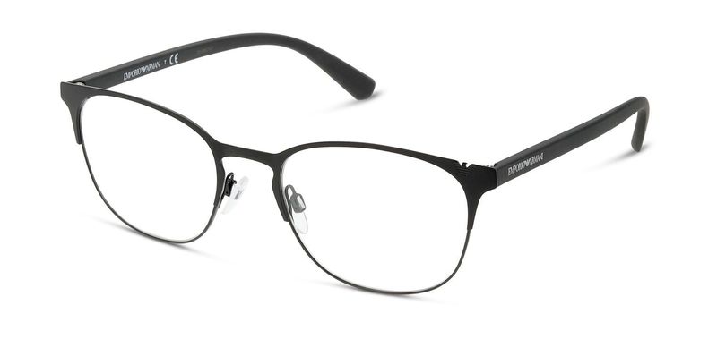 Emporio Armani Quadratisch Brillen 0EA1059 Mattschwarz für Herren