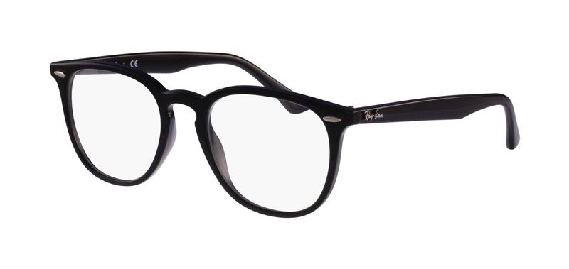Ray-Ban Rectangle Eyeglasses 0RX7159 Black for Unisex