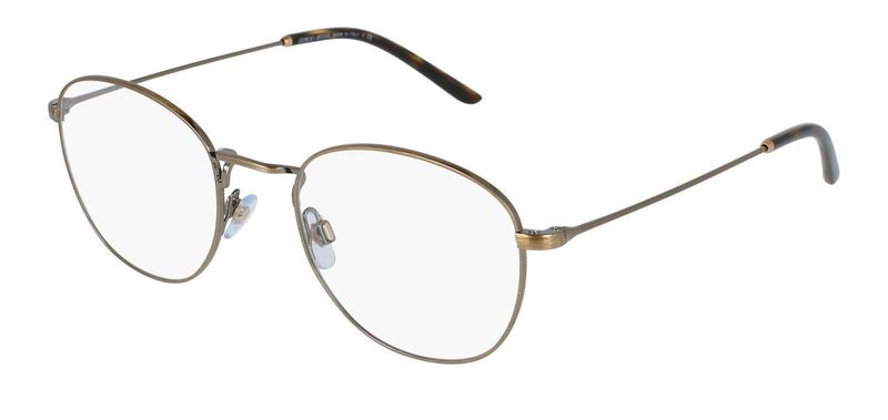 Giorgio Armani Round Eyeglasses 0AR5082 Gold for Man