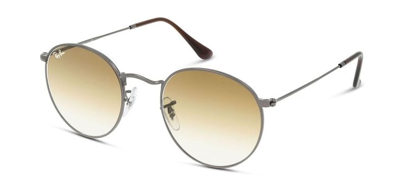 Ray-Ban Rund Sonnenbrillen 0RB3447N Grau für Herren