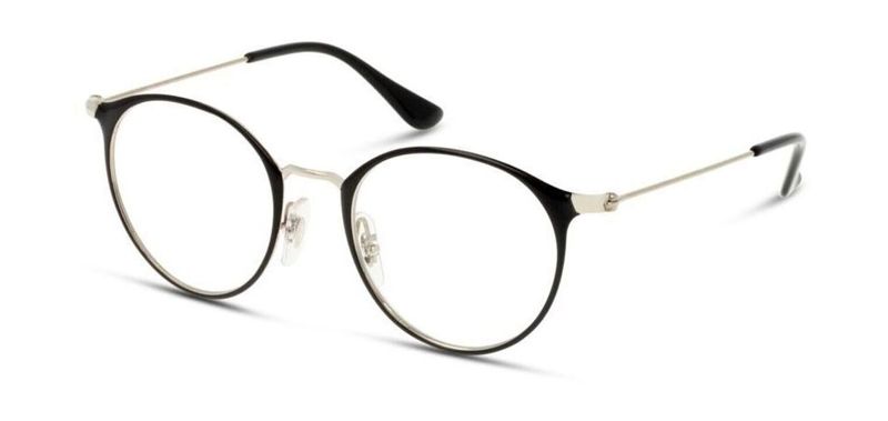 Ray-Ban Round Eyeglasses 1053 Black for Kid