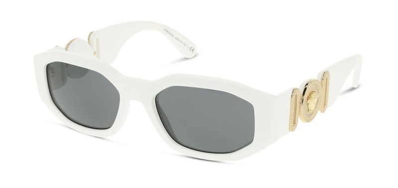 Versace Oval Sunglasses 0VE4361 White for Man