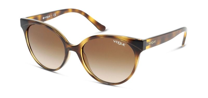 Lunettes de soleil Vogue Ronde 0VO5246S Ecaille pour Femme