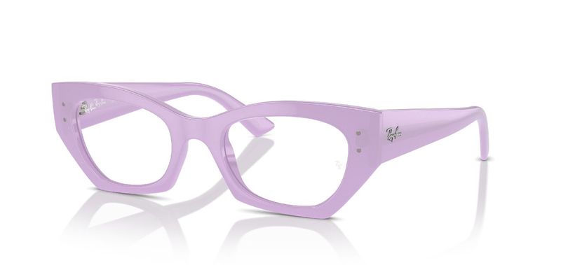 Ray-Ban Fantasie Brillen 0RX7330 Violett für Damen/Herren