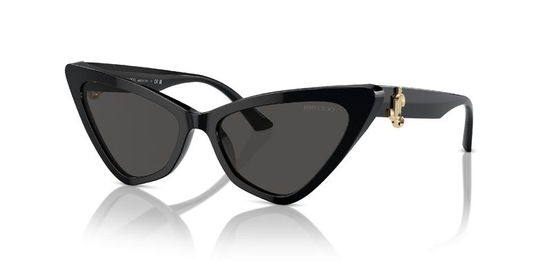 Jimmy Choo Schmetterling Sonnenbrillen 0JC5008 Schwarz für Dame