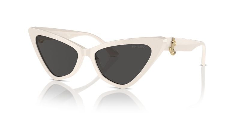 Lunettes de soleil Jimmy Choo Fantaisie 0JC5008 Blanc pour Femme