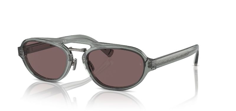 Brunello Cucinelli Oval Sunglasses 0BC4008S Grey for Unisex