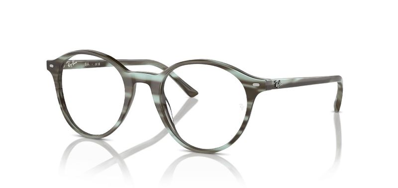 Ray-Ban Rund Brillen 0RX5430 Grün für Damen/Herren