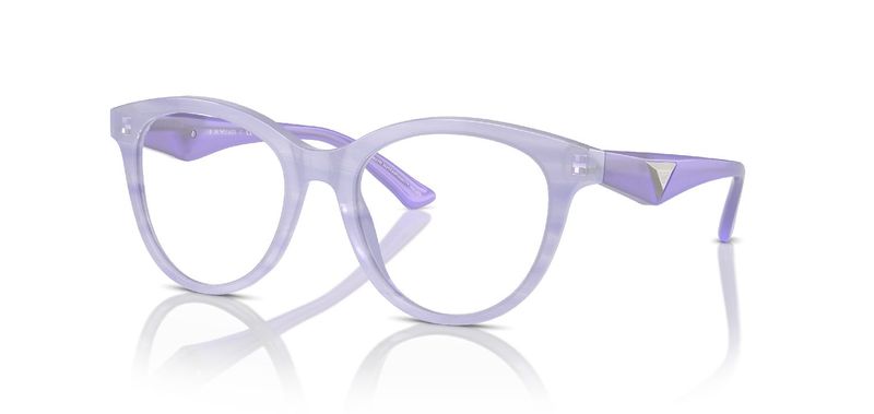 Emporio Armani Schmetterling Brillen 0EA3236 Violett für Damen