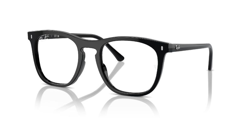 Ray-Ban Quadratisch Brillen 0RX2210V Schwarz für Damen/Herren