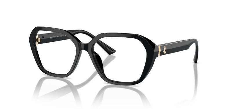 Jimmy Choo Sechseckig Brillen 0JC3013U Schwarz für Damen