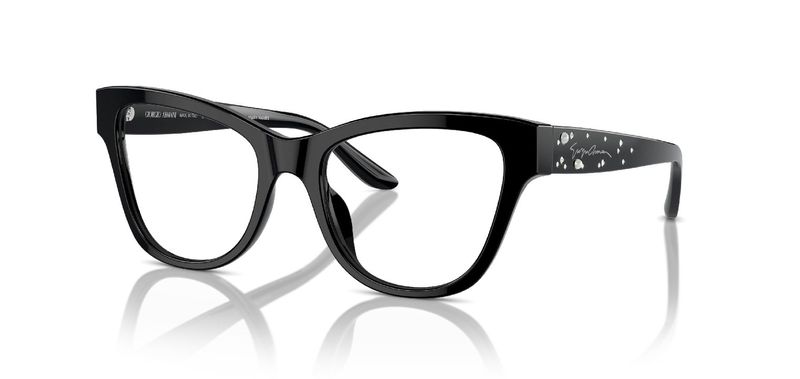 Lunettes de vue Giorgio Armani Papillon 0AR7260BU Noir pour Femme