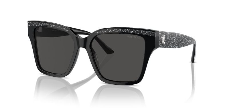 Lunettes de soleil Jimmy Choo Carré 0JC5003 Noir pour Femme