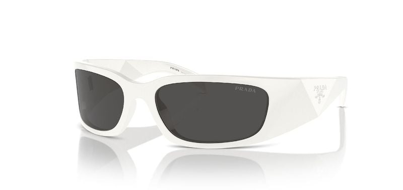 Prada Schmetterling Sonnenbrillen 0PR A14S Weiss für Dame