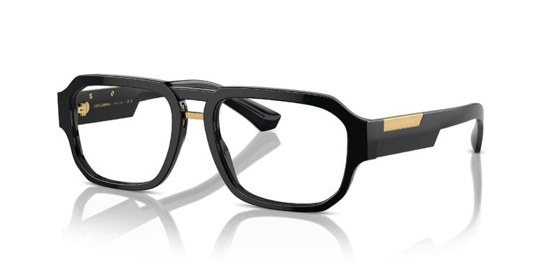 Lunettes de vue Dolce & Gabbana Aviator 0DG3389 Noir pour Homme