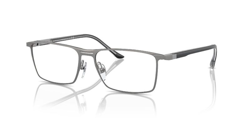 Philippe Starck Rechteckig Brillen 0SH2066 Grau für Herren