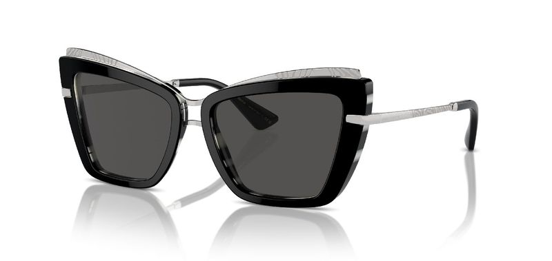 Dolce & Gabbana Cat Eye Sunglasses 0DG4472 Silver for Woman