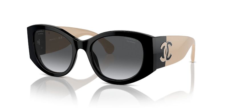 Chanel Fantasie Sonnenbrillen 0CH5524 Schwarz für Damen