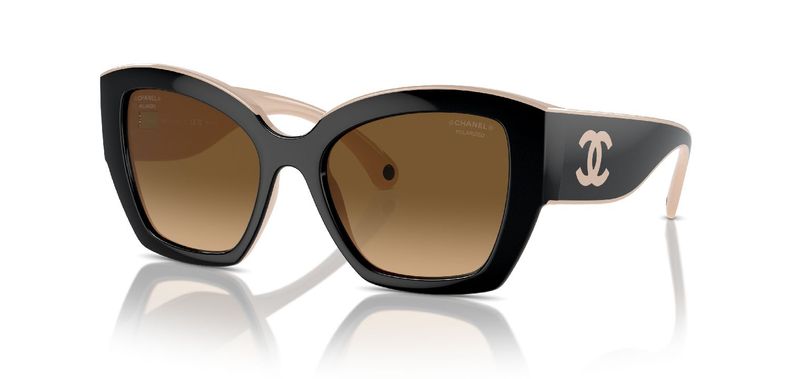 Chanel Fantasie Sonnenbrillen 0CH6058 Schwarz für Damen