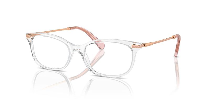 Swarovski Rectangle Eyeglasses 0SK2017 Transparent for Woman
