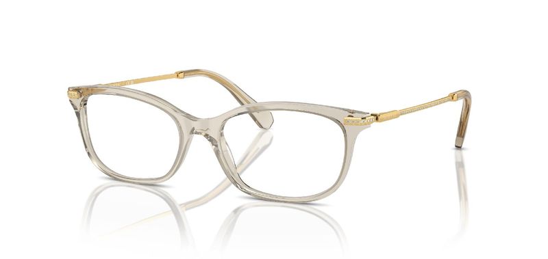 Swarovski Rectangle Eyeglasses 0SK2017 Beige for Woman