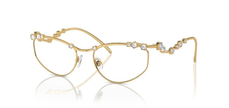 Swarovski Fantaisie Eyeglasses 0SK1015 Gold for Woman