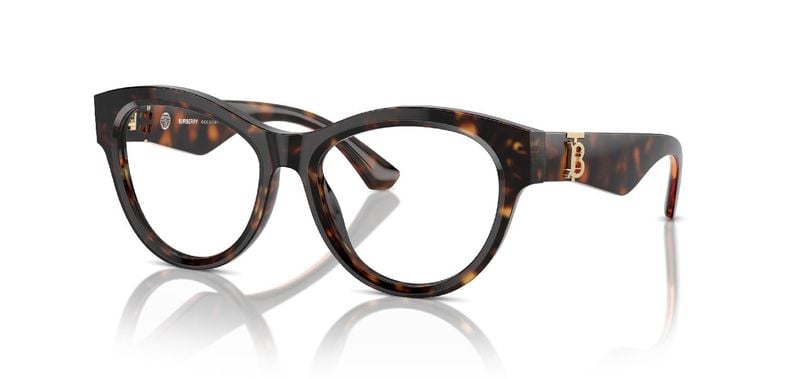 Burberry Round Eyeglasses 0BE2404 Tortoise shell for Woman