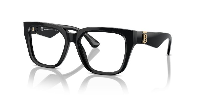 Burberry Carré Eyeglasses 0BE2403 Black for Woman