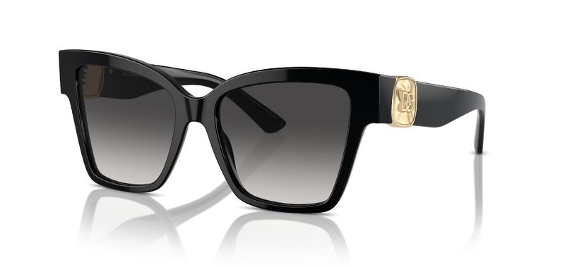 Lunettes de soleil Dolce & Gabbana Carré 0DG4470 Noir pour Femme