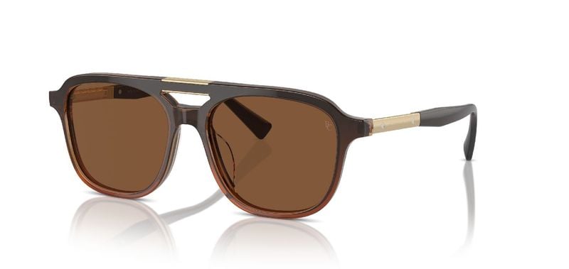 Lunettes de soleil Brunello Cucinelli Carré 0BC4001S Ecaille pour Homme