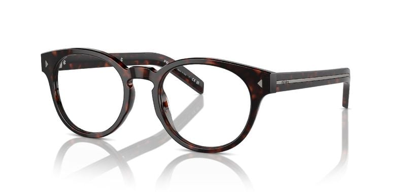 Prada Round Eyeglasses 0PR A14V Tortoise shell for Man