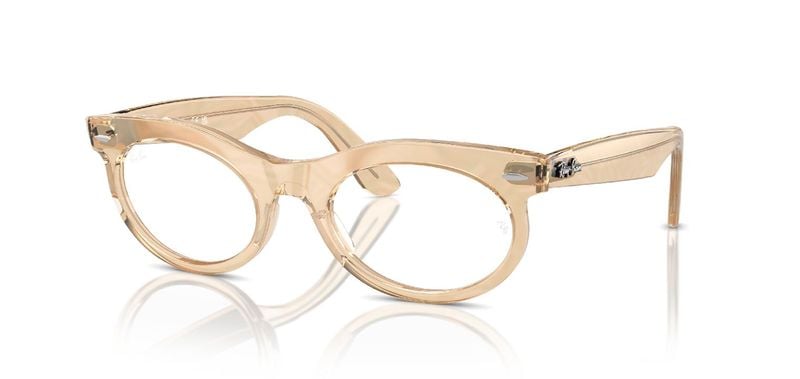 Ray-Ban Oval Brillen 0RX2242V Braun für Damen/Herren