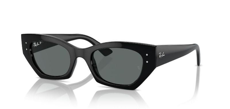 Lunettes de soleil Ray-Ban Fantaisie 0RB4430 Noir pour Homme-Femme